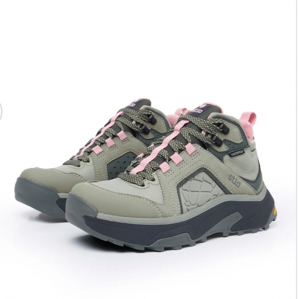 Stio Womens Ridgecap Waterproof‎ Mid Hiking Boots Sage Pink Outdoor Size 9.5